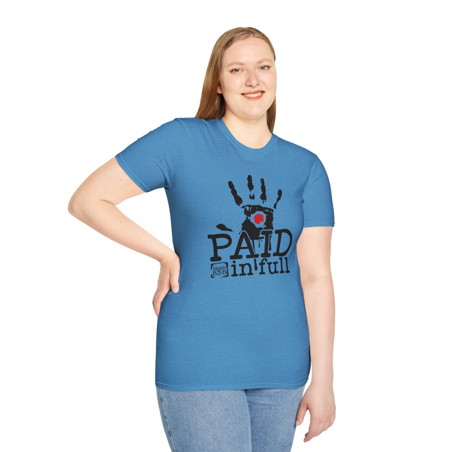 Paid In Full Jesus Paid It All Christian Unisex T-shirt