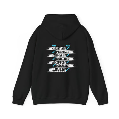 His Child Checklist Unisex Christian Hooded Pullover Sweatshirt