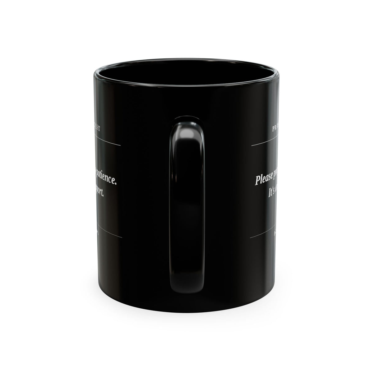 Prayer Request Ceramic Mug — 'Please Pray for Me' Inspirational Coffee Cup