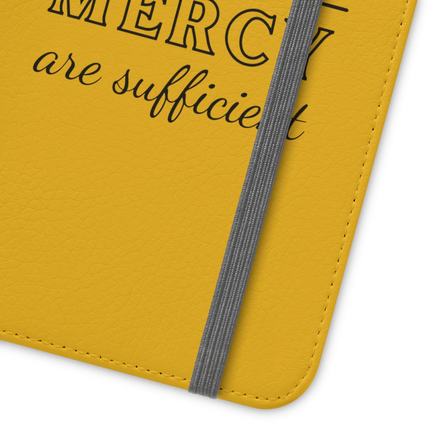 His Favor Grace & Mercy Are Sufficient Phone Flip Cases