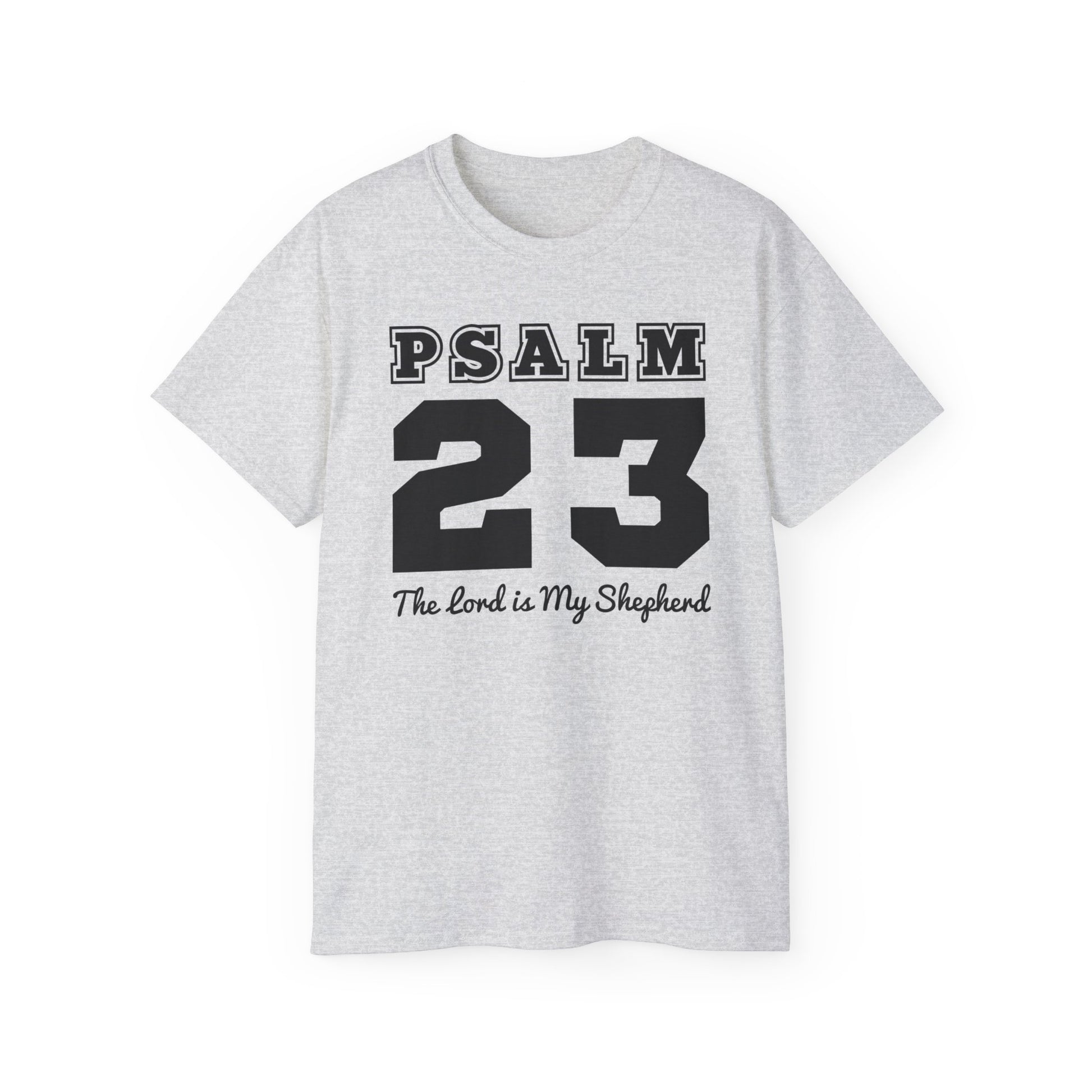 Psalm 23 The Lord Is My Shepherd Unisex Christian Ultra Cotton Tee Printify