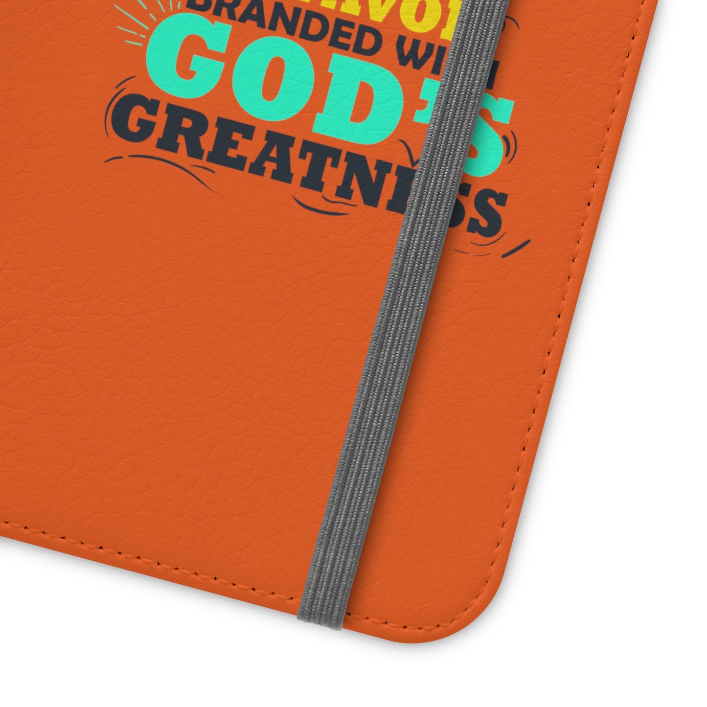 Birthed In Purpose, Covered In Favor, Branded With God's Greatness Phone Flip Cases