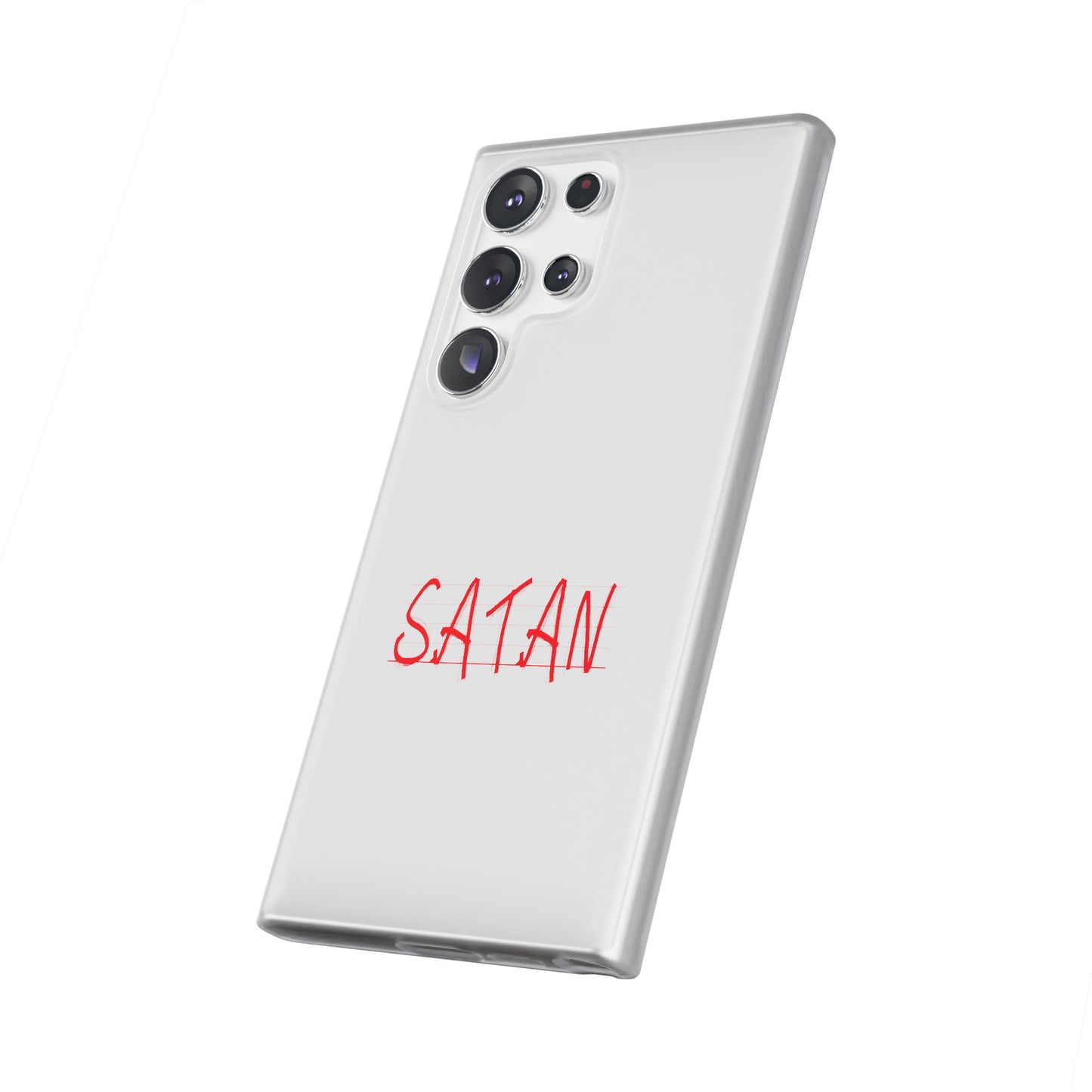 Not Today Satan Not Tomorrow Either Christian Flexi Phone Case Printify