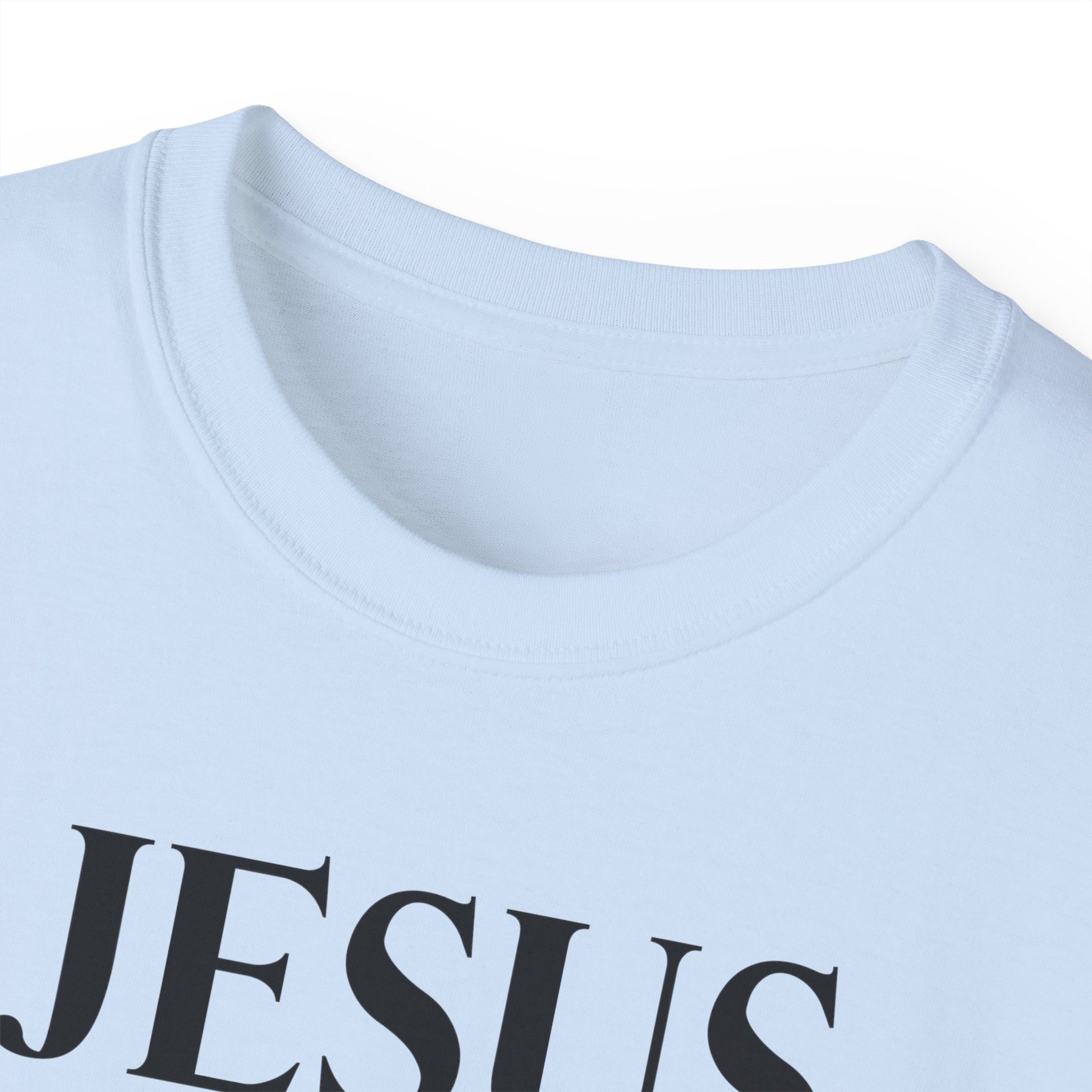 Jesus Did It (like Nike) Funny Unisex Christian Ultra Cotton Tee Printify