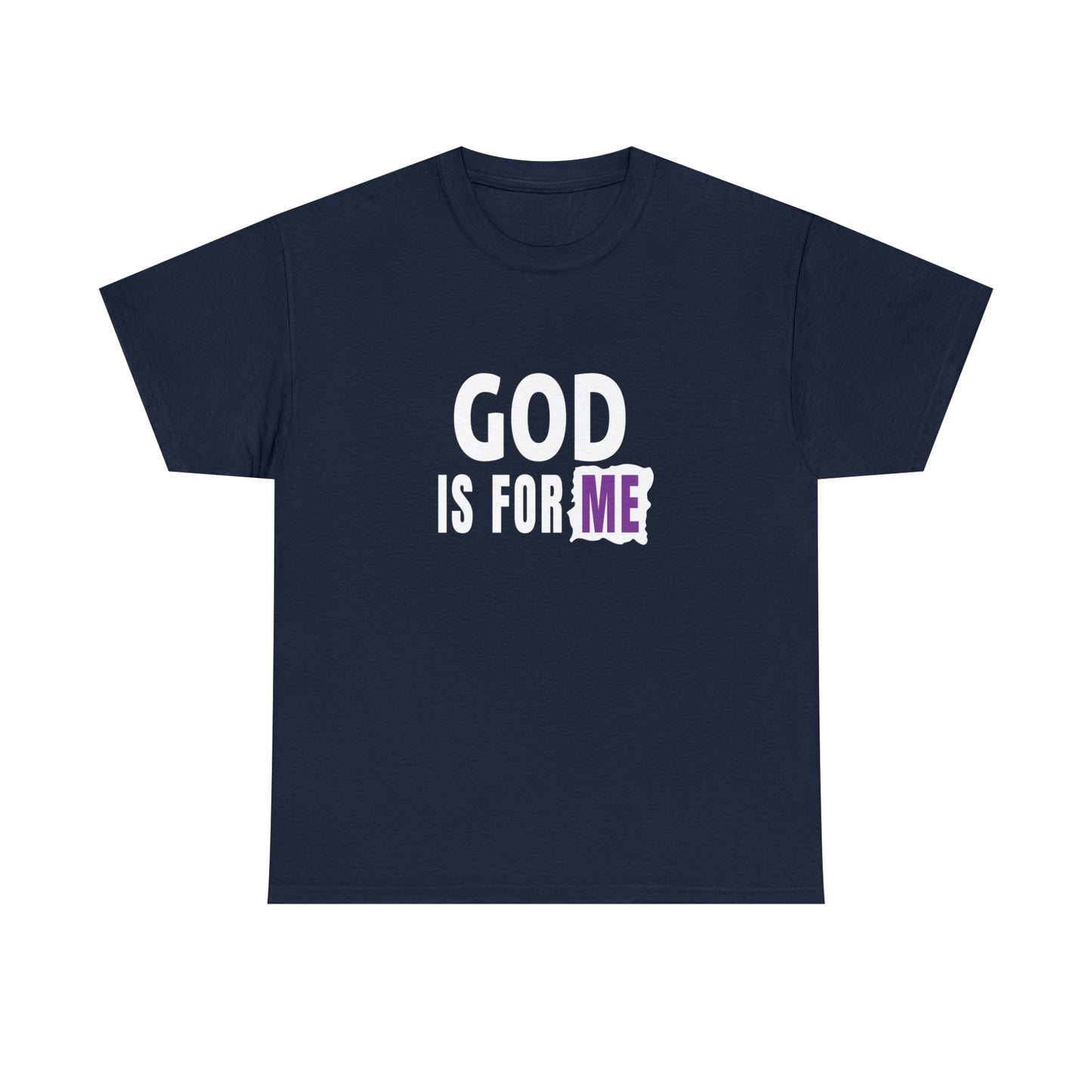 God Is For Me Unisex Heavy Cotton Tee Printify