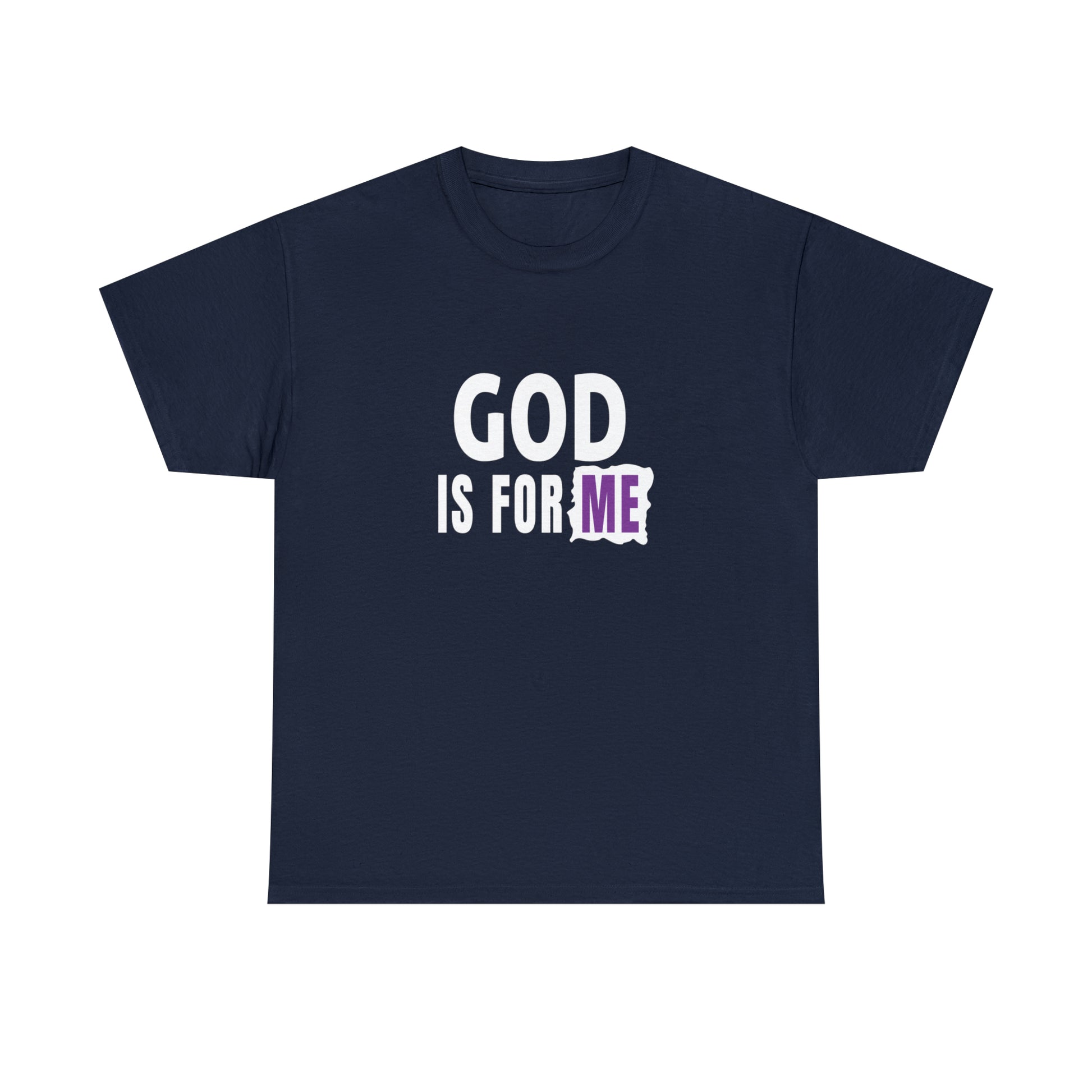 God Is For Me Unisex Heavy Cotton Tee Printify