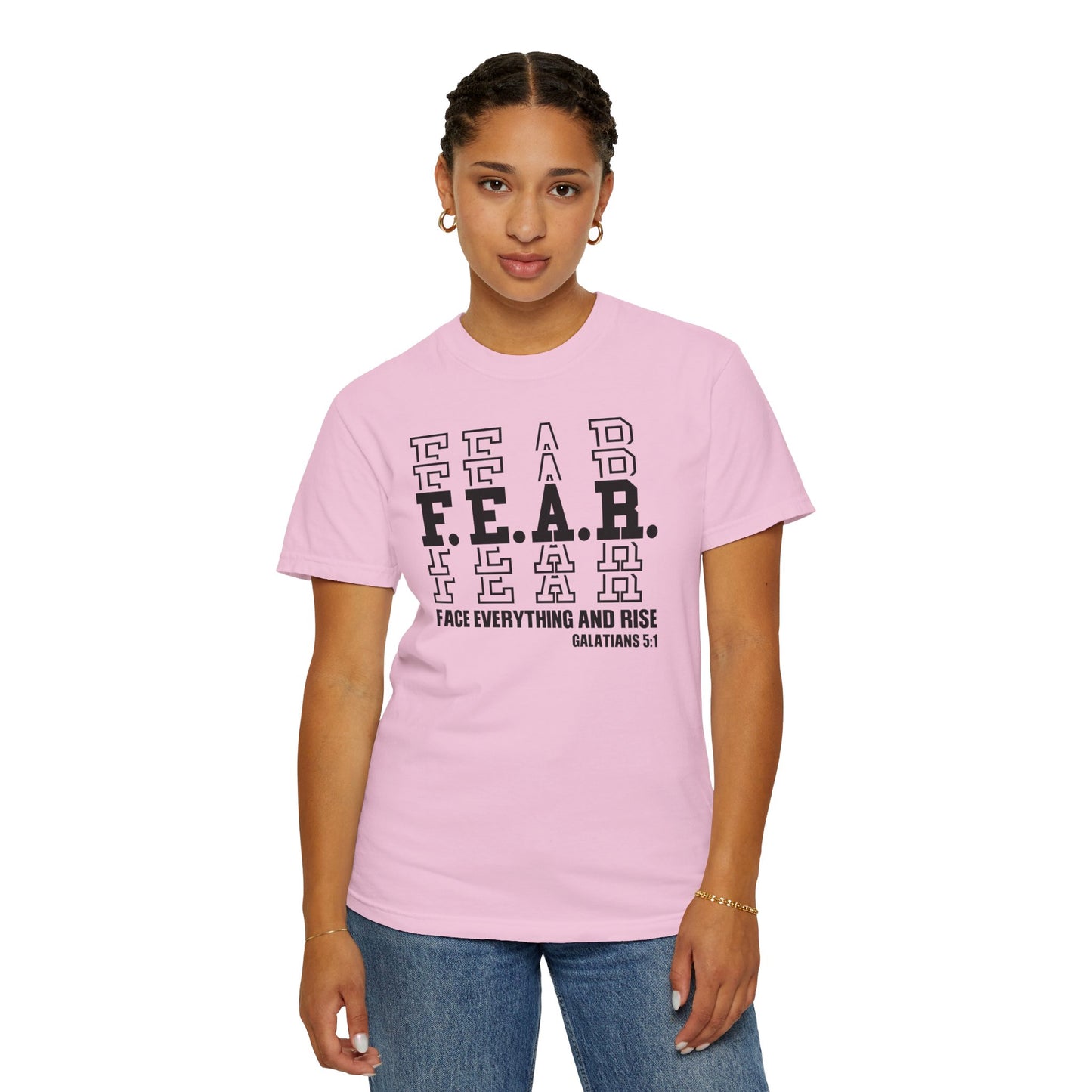 FEAR Face Everything And Rise Unisex Christian T-shirt