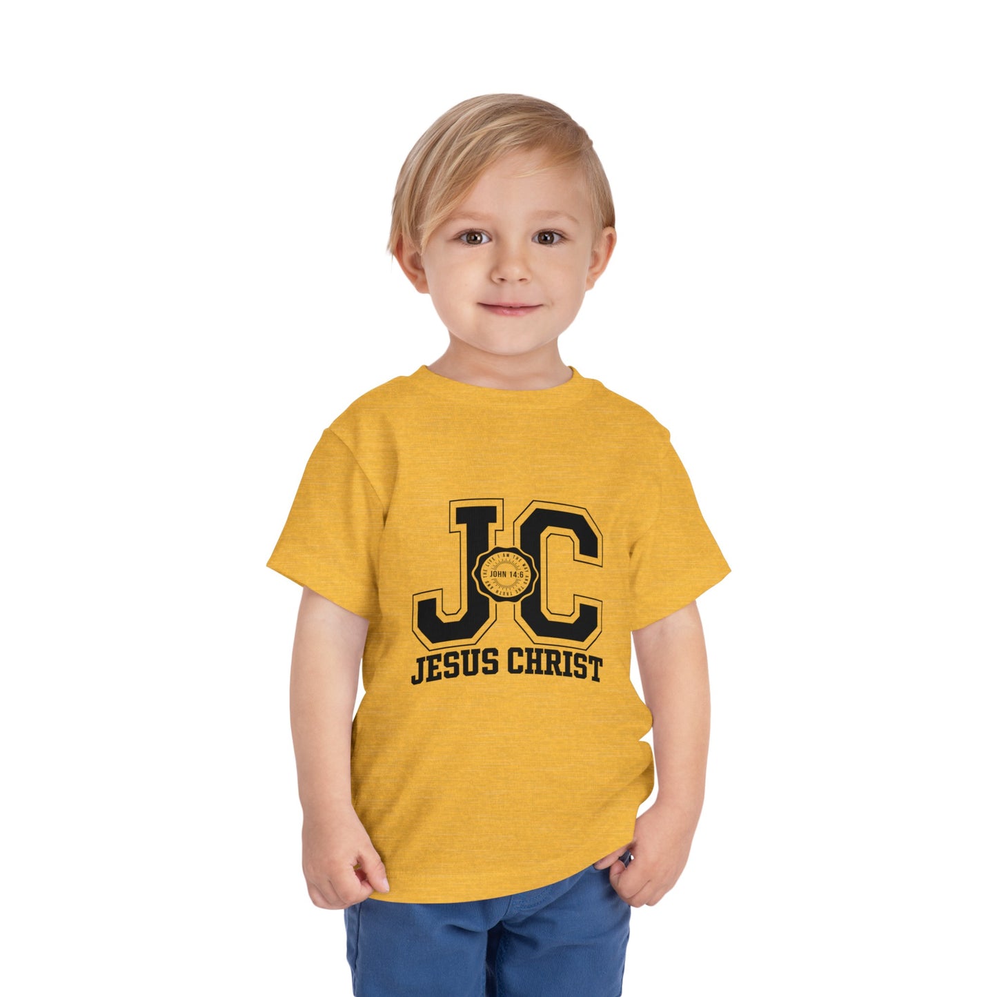 JC Jesus Christ Christian Toddler T-Shirt