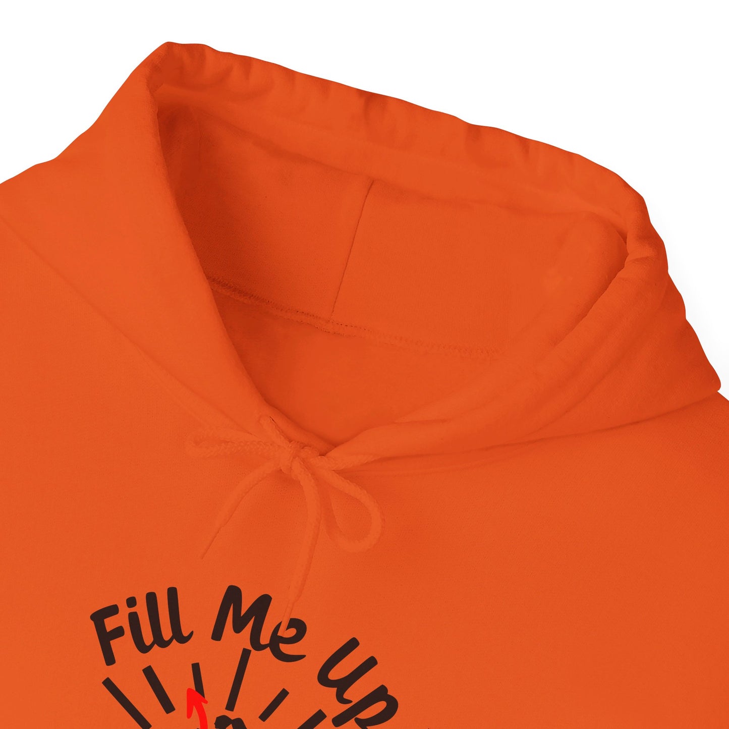 Fill Me Up Lord Funny Unisex Christian Pullover Hooded Sweatshirt