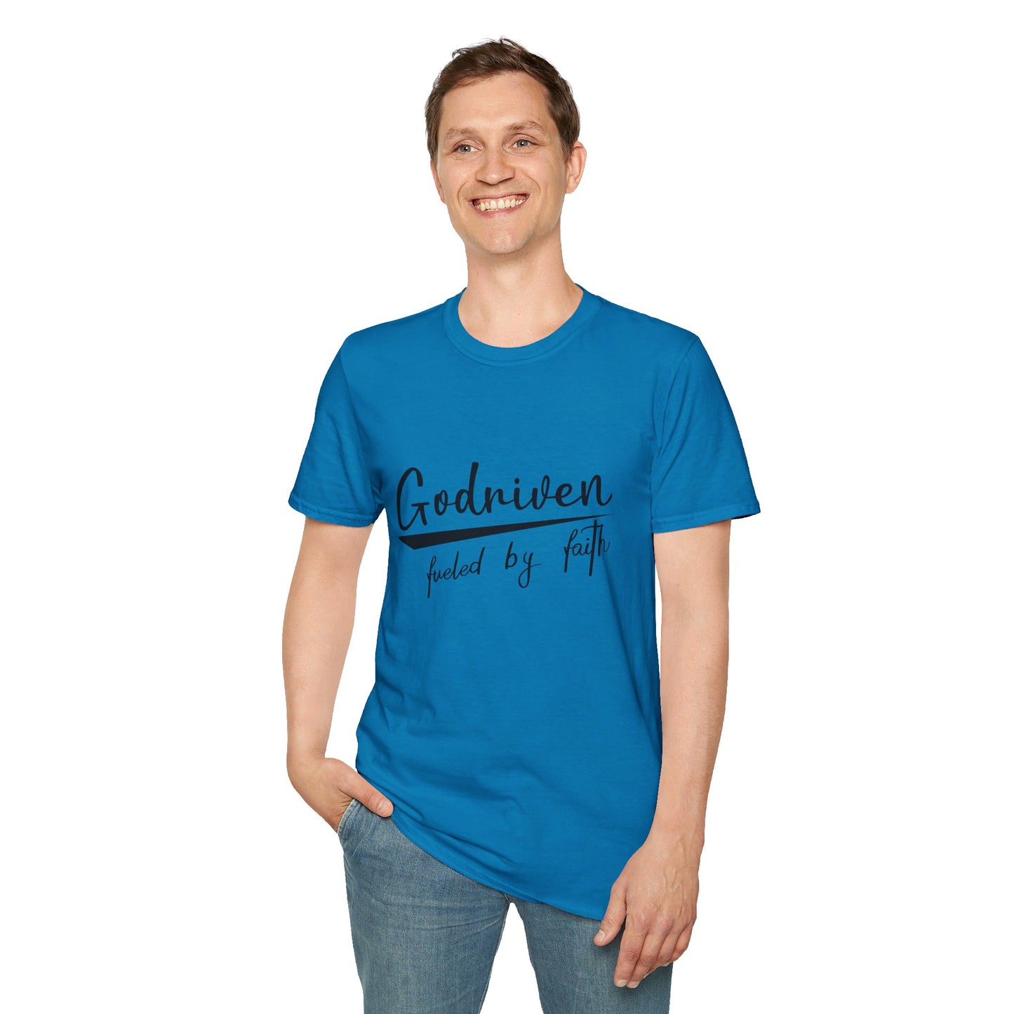 Godriven Fueled By Faith Unisex Christian T-shirt