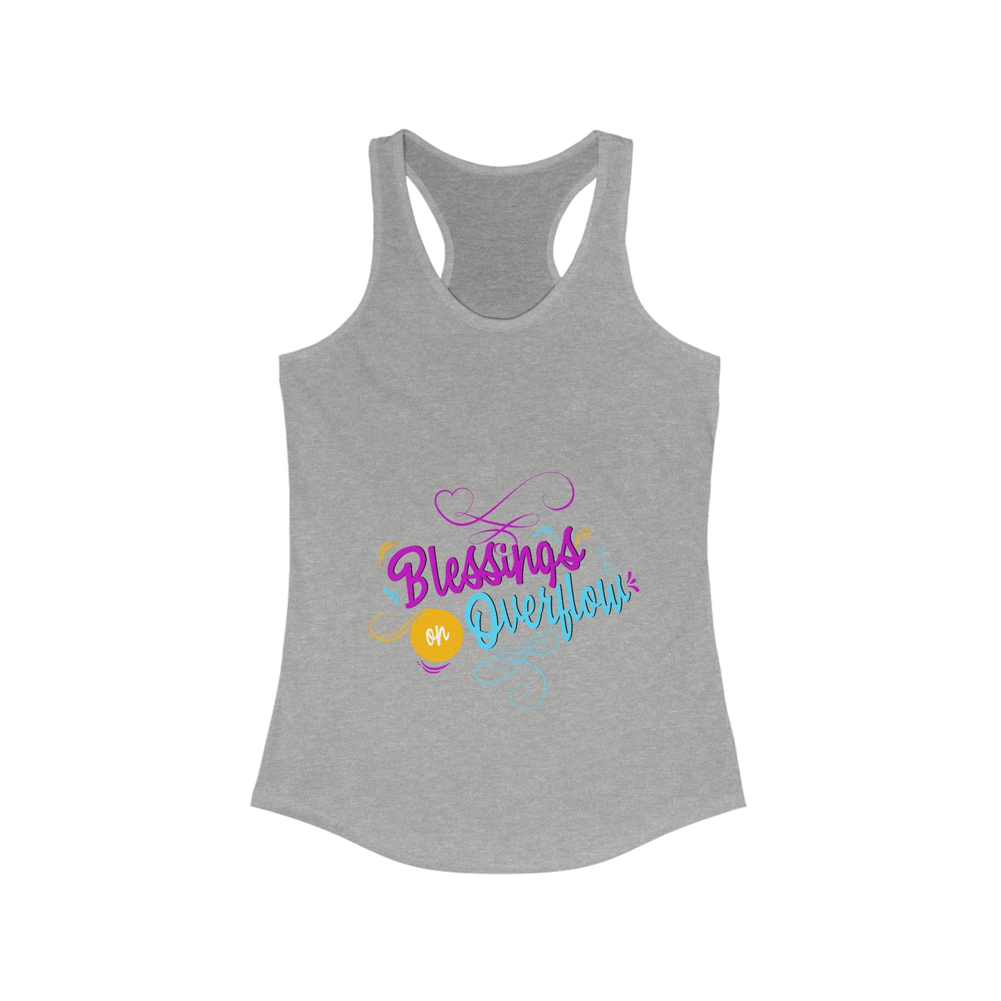 Blessings on Overflow slim fit tank-top