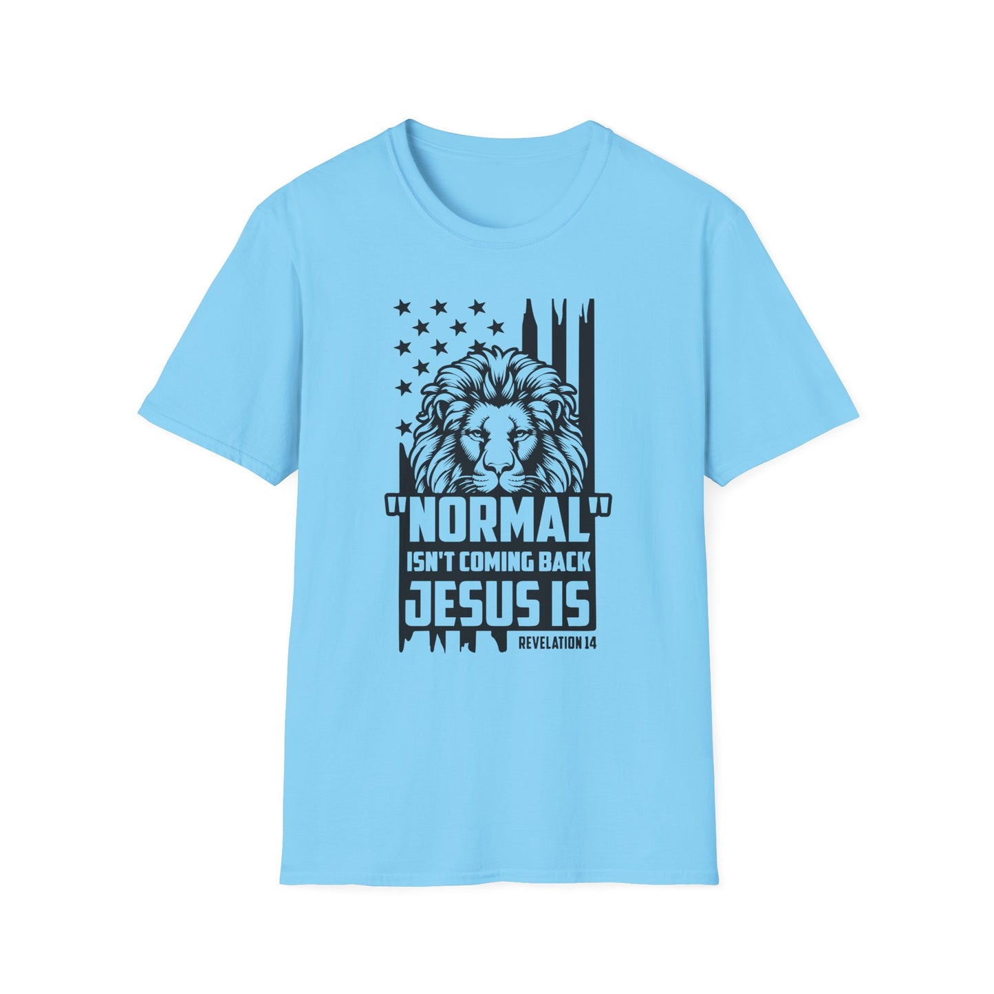 Normal Isn't Coming Back Jesus Is American Patriotic Christian Unisex T-shirt