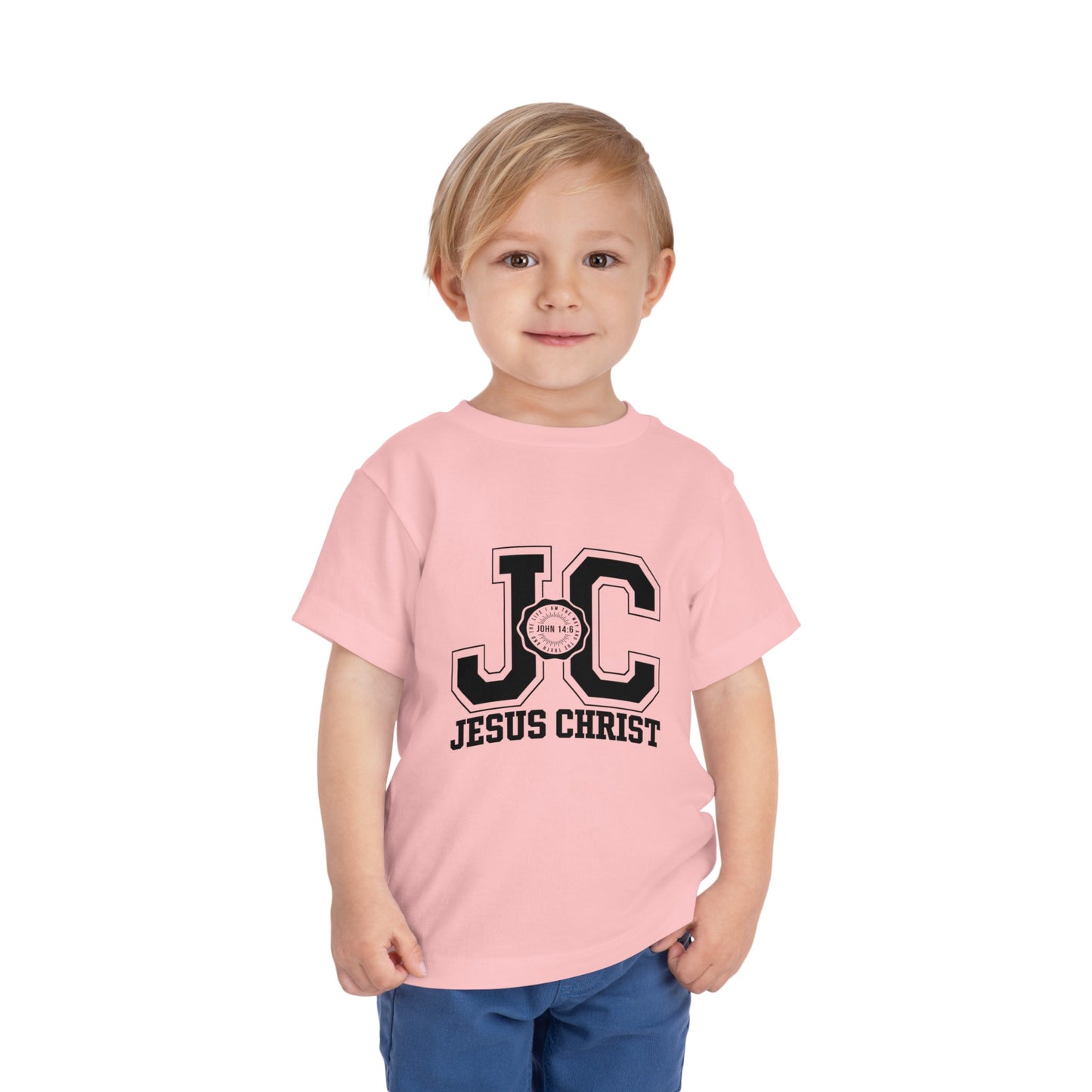 JC Jesus Christ Christian Toddler T-Shirt