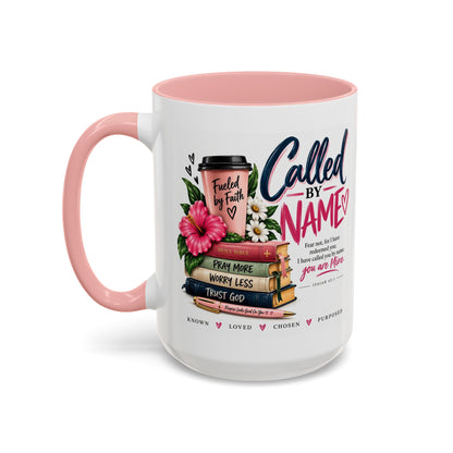 Called By Name Coffee Mug — Christian Inspirational Accent Mug (11/15oz)