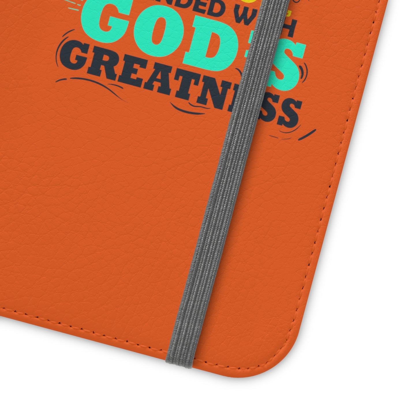 Birthed In Purpose, Covered In Favor, Branded With God's Greatness Phone Flip Cases