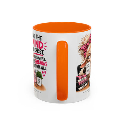 Christian Coffee Mug – "I Have the Mind of Christ" Funny Sheep Design (11/15 oz)