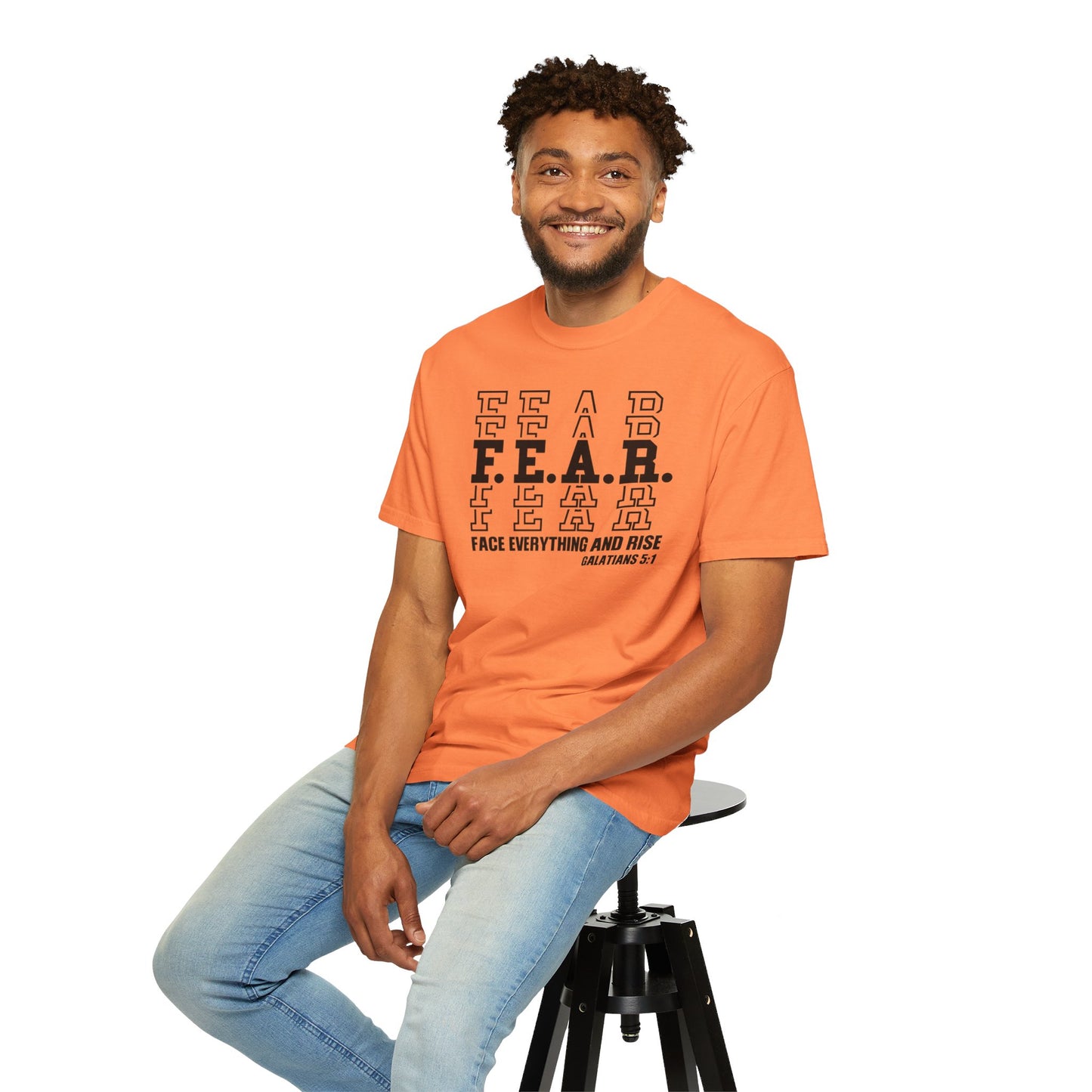 FEAR Face Everything And Rise Unisex Christian T-shirt