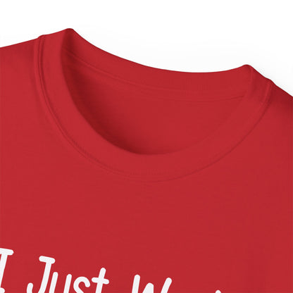 I Just Want To Drink Coffee And Praise Jesus Unisex Christian Ultra Cotton Tee Printify