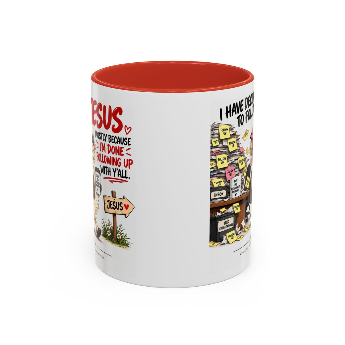 I Have Decided to Follow Jesus Coffee Mug (Christian Faith Ceramic Mug)