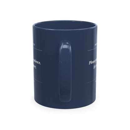 Prayer Request Ceramic Mug — 'Please Pray for Me' Inspirational Coffee Cup