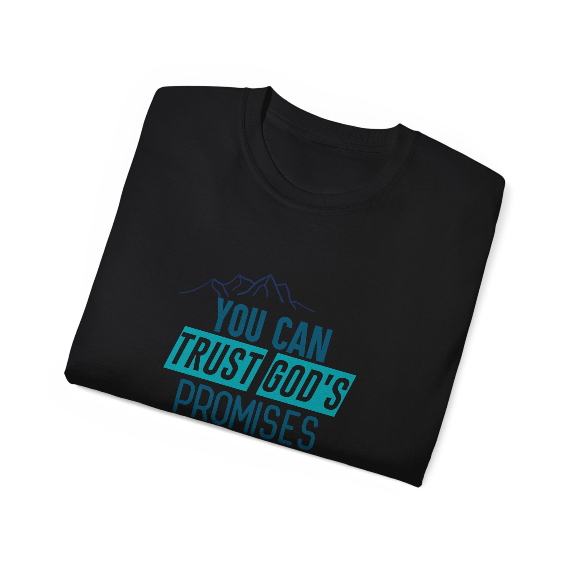 You Can Trust God's Promises Unisex Christian Ultra Cotton Tee Printify