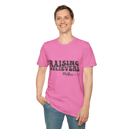 Raising Believers Christian Unisex T-shirt