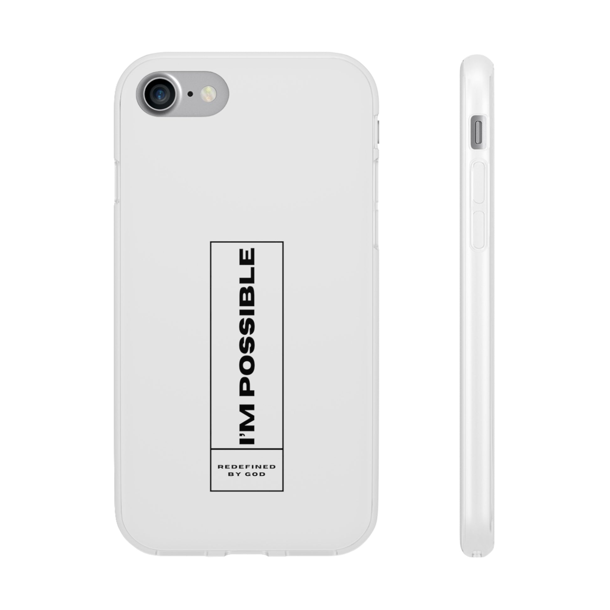 I'm Possible Redefined By God Christian Flexi Phone Case Printify