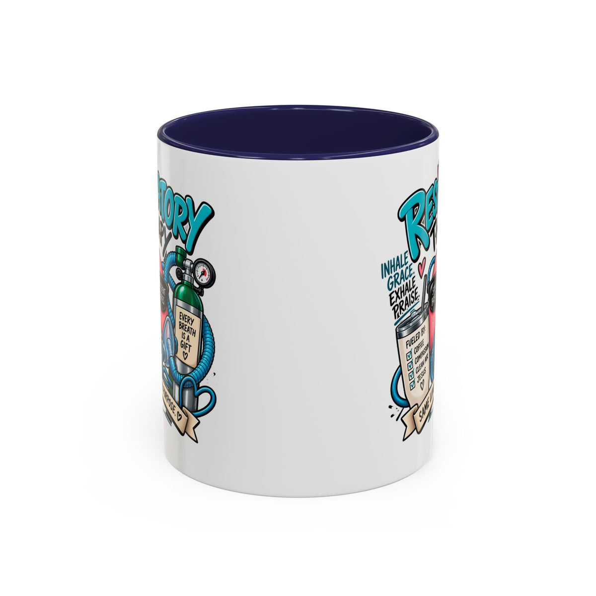 Respiratory Therapy Coffee Mug – Funny Respiratory Therapist Gift (11/15oz)