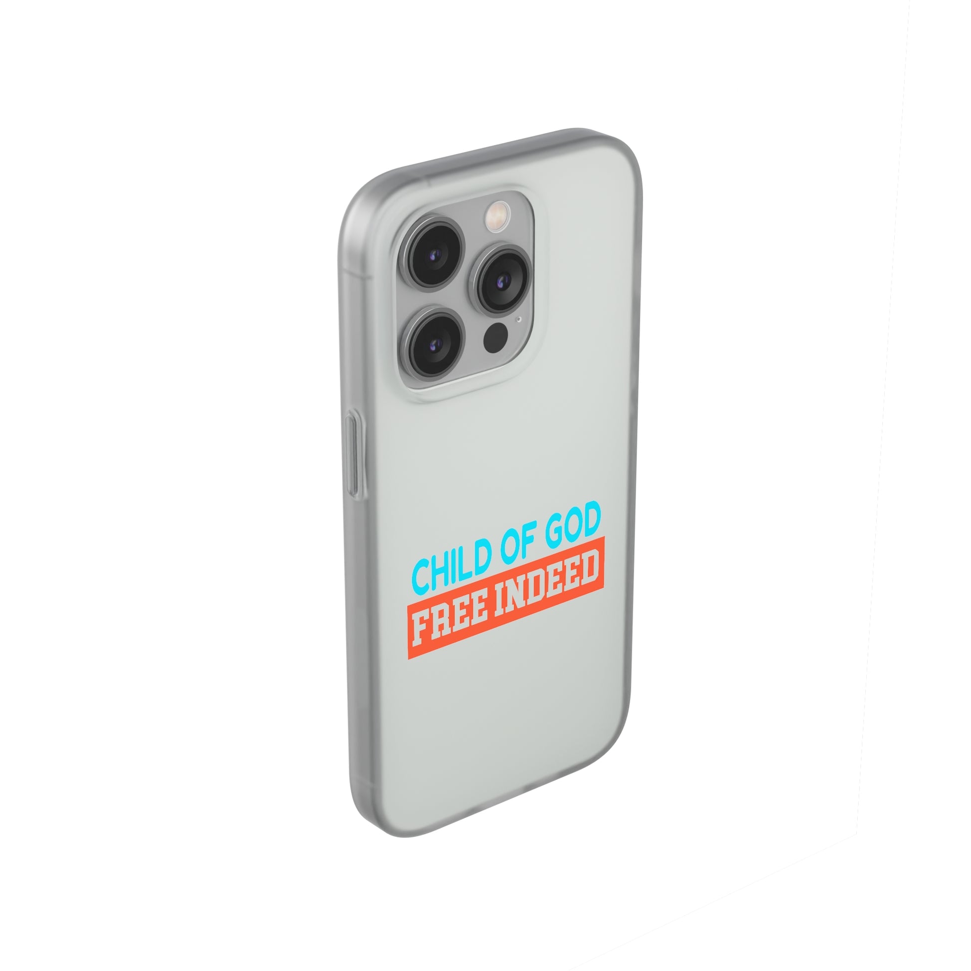 Child Of God Free Indeed Christian Flexi Phone Case Printify