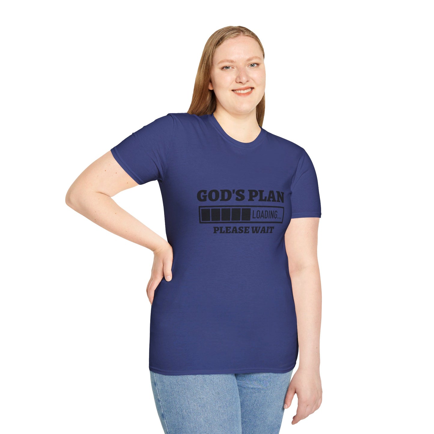 God's Plan Loading Unisex Christian T-shirt