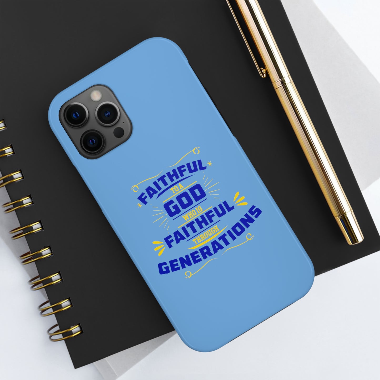 Faithful To A God Who Is Faithful Through Generations Tough Phone Cases, Case-Mate