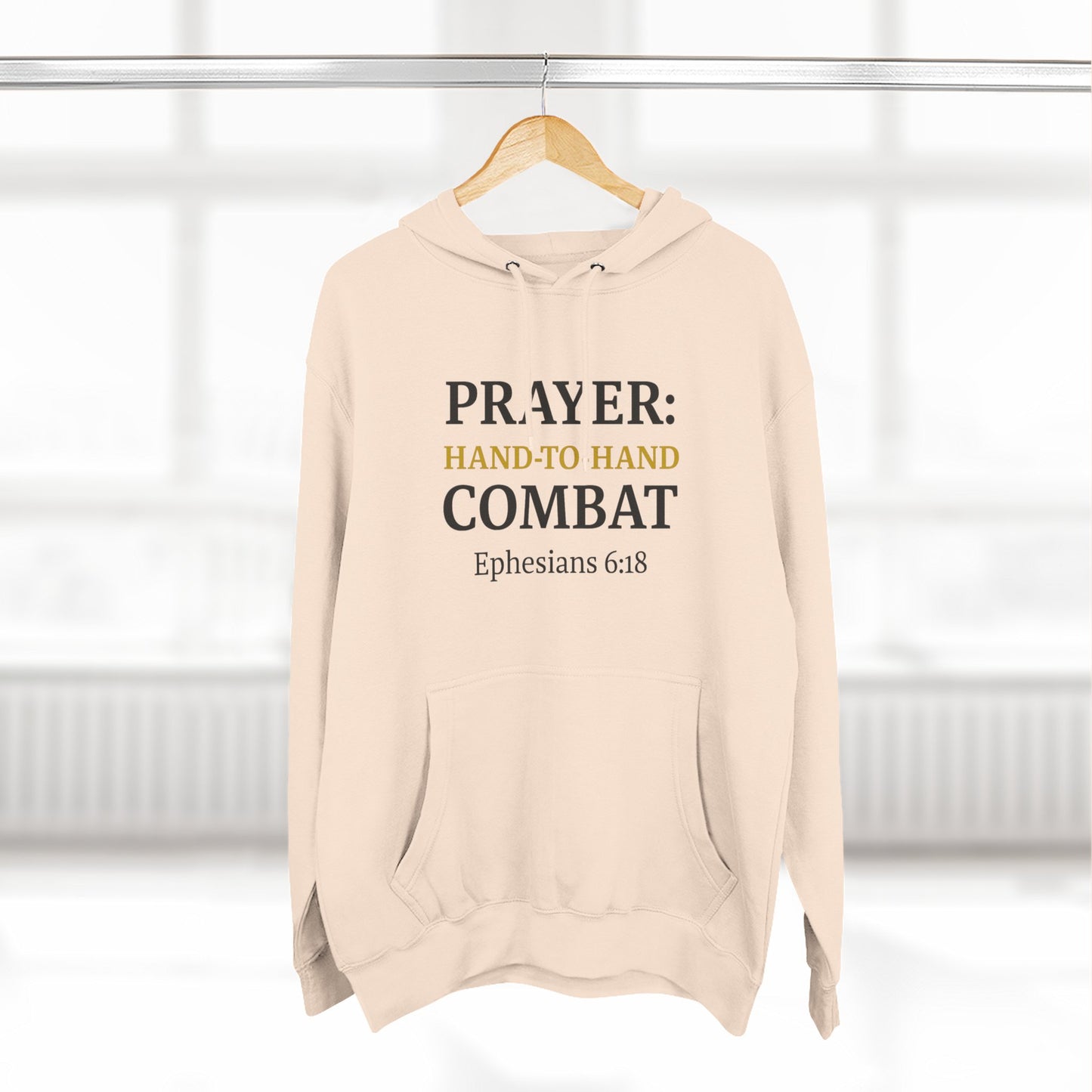 Inspirational Prayer Hoodie, Fleece Hoodie for Faith, Christian Gift, Casual Wear, Comfortable Style, Spiritual Quote Clothing - ClaimedbyGodDesigns