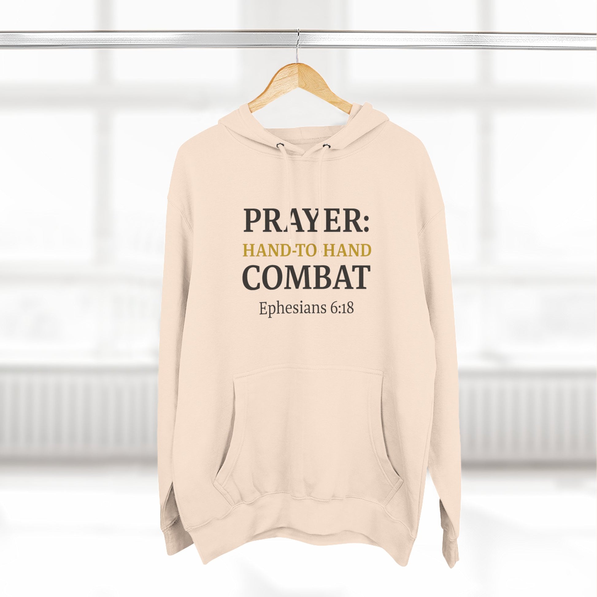 Inspirational Prayer Hoodie, Fleece Hoodie for Faith, Christian Gift, Casual Wear, Comfortable Style, Spiritual Quote Clothing - ClaimedbyGodDesigns