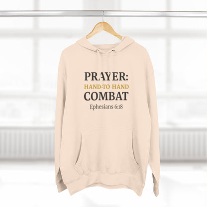Inspirational Prayer Hoodie, Fleece Hoodie for Faith, Christian Gift, Casual Wear, Comfortable Style, Spiritual Quote Clothing - ClaimedbyGodDesigns