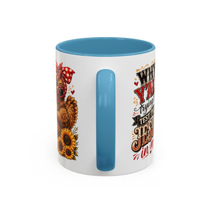 Why Y'all Trying to Test the Jesus in Me Christian Accent Ceramic Coffee Mug