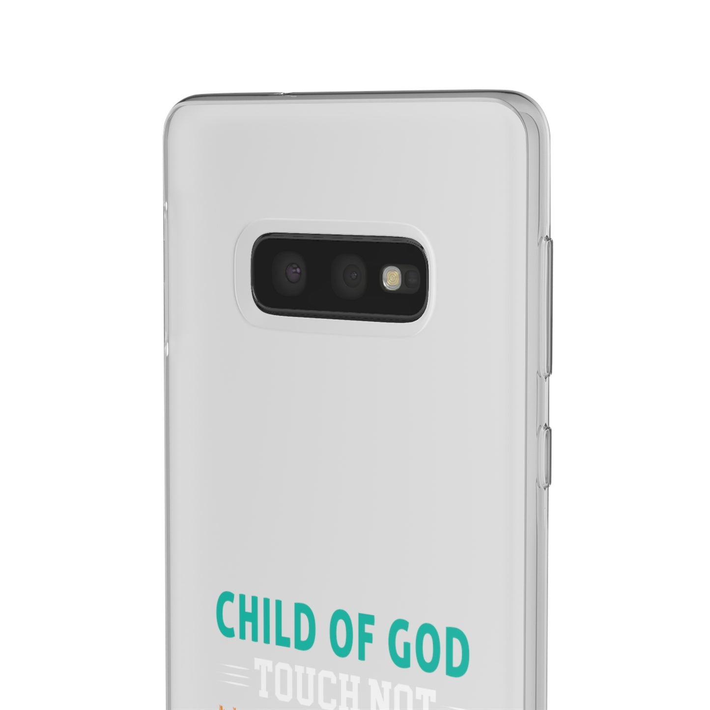 Child Of God Touch Not His Anointed Christian Flexi Phone Case Printify