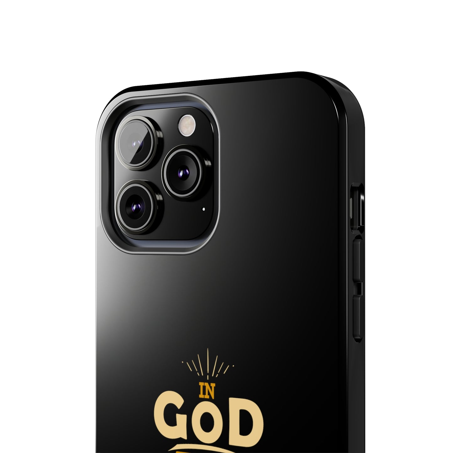 In God I Rise Down But Never Defeated  Tough Phone Cases, Case-Mate