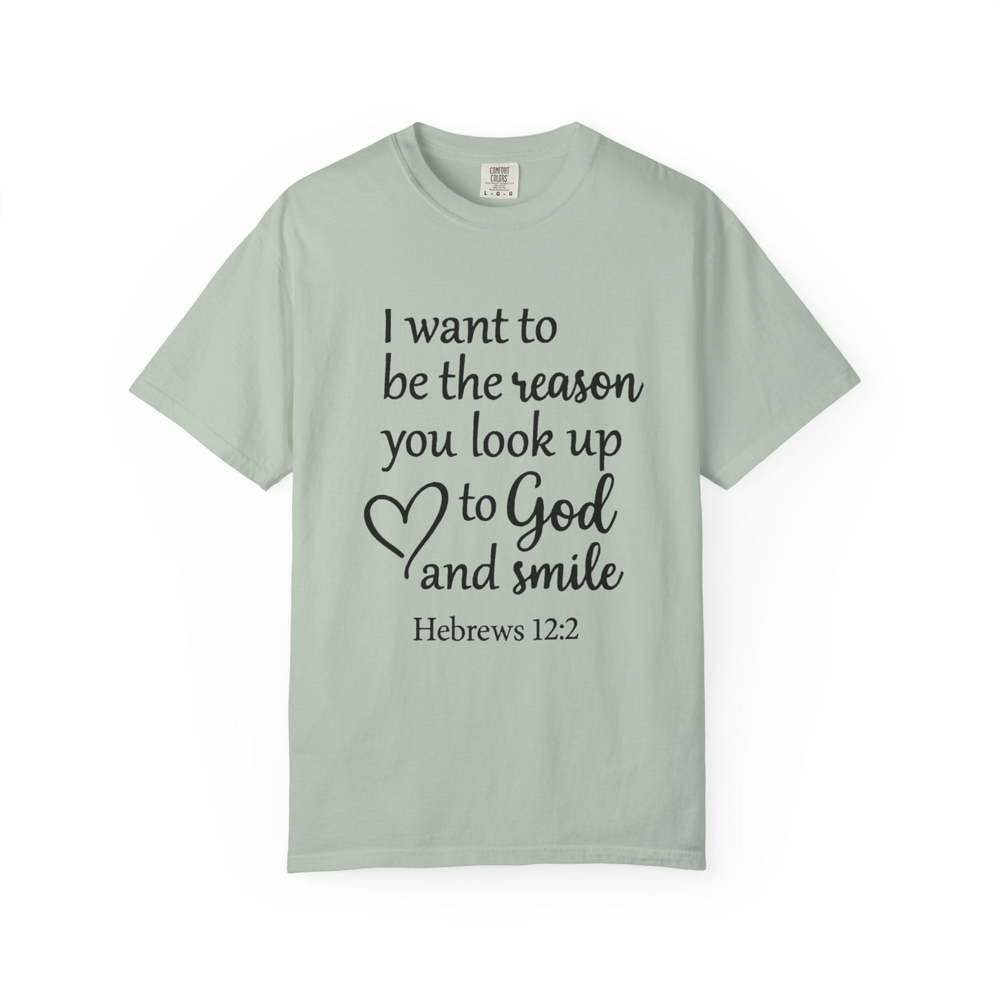Inspirational Unisex T-Shirt -Smile, Faith-Based Apparel, Religious Gift, Christian Tee, Motivational Shirt, Everyday Wear