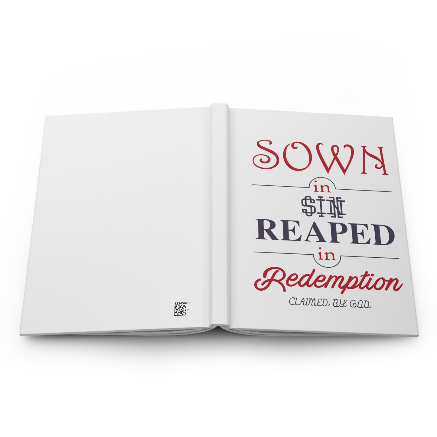 Sown in Sin Hardcover Journal Matte Printify