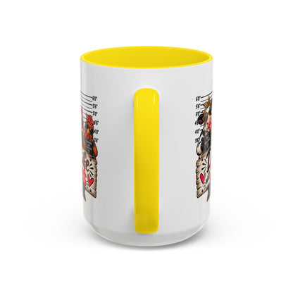 Doin’ Life with Jesus Funny Christian Farm Animal Mugshot Coffee Mug | Philippians 1:6
