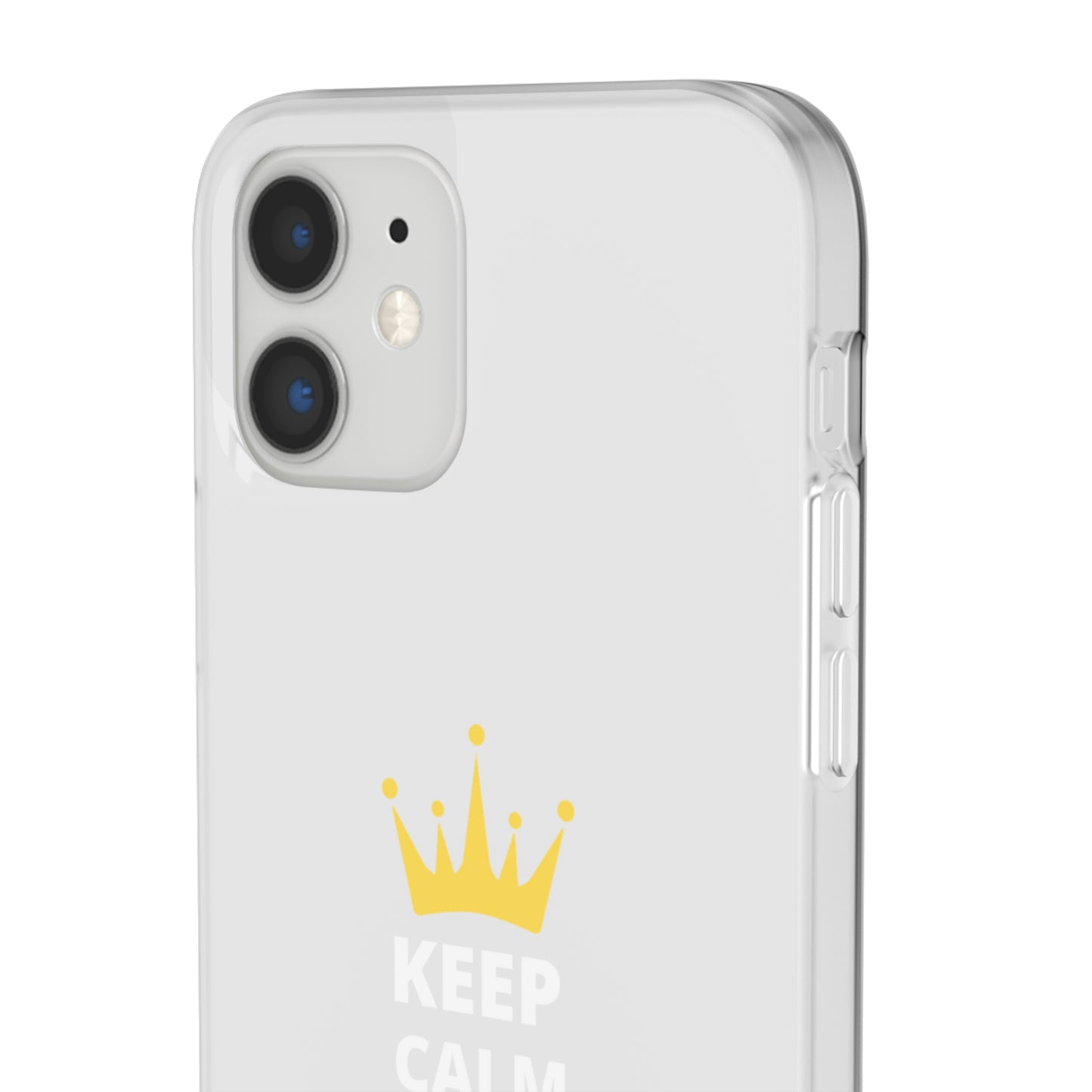 Keep Calm And Trust God Christian Flexi Phone Case Printify