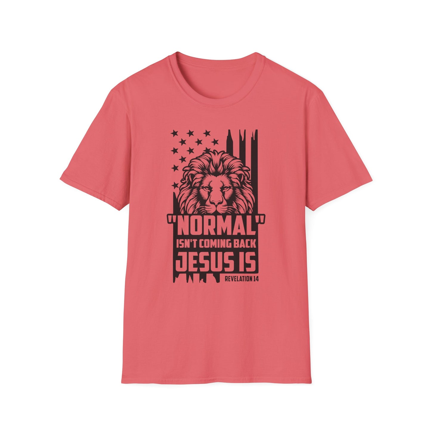 Normal Isn't Coming Back Jesus Is American Patriotic Christian Unisex T-shirt