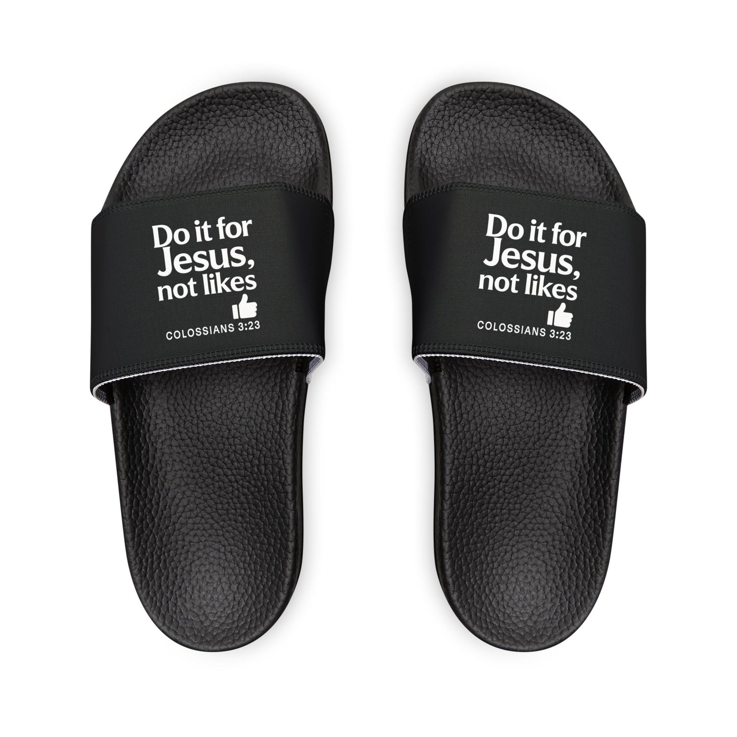 Stylish Women's Sandals with Motivational Message, Comfortable Summer Footwear, Casual Outfits, Gift for Her, Beach Essentials - ClaimedbyGodDesigns