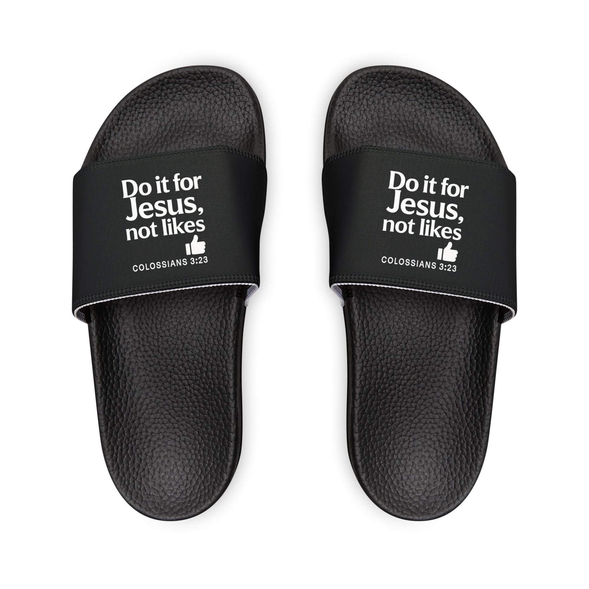 Stylish Women's Sandals with Motivational Message, Comfortable Summer Footwear, Casual Outfits, Gift for Her, Beach Essentials - ClaimedbyGodDesigns