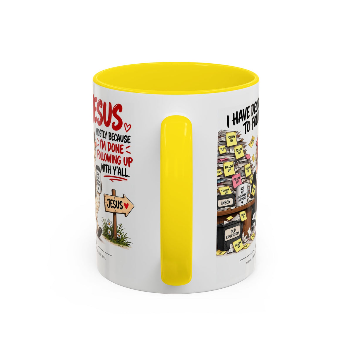 I Have Decided to Follow Jesus Coffee Mug (Christian Faith Ceramic Mug)