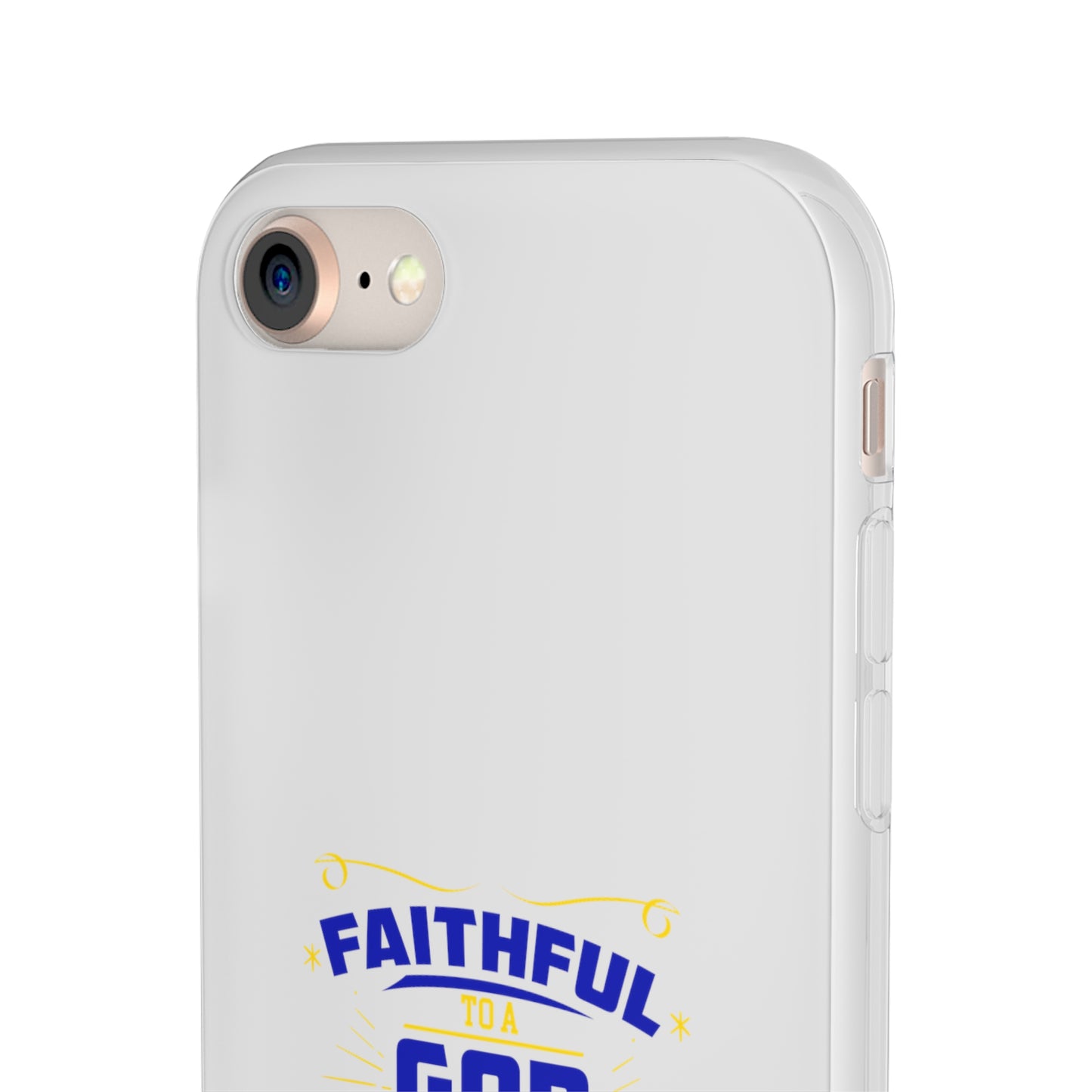 Faithful To A God Who Is Faithful Through Generations Flexi Phone Case Printify