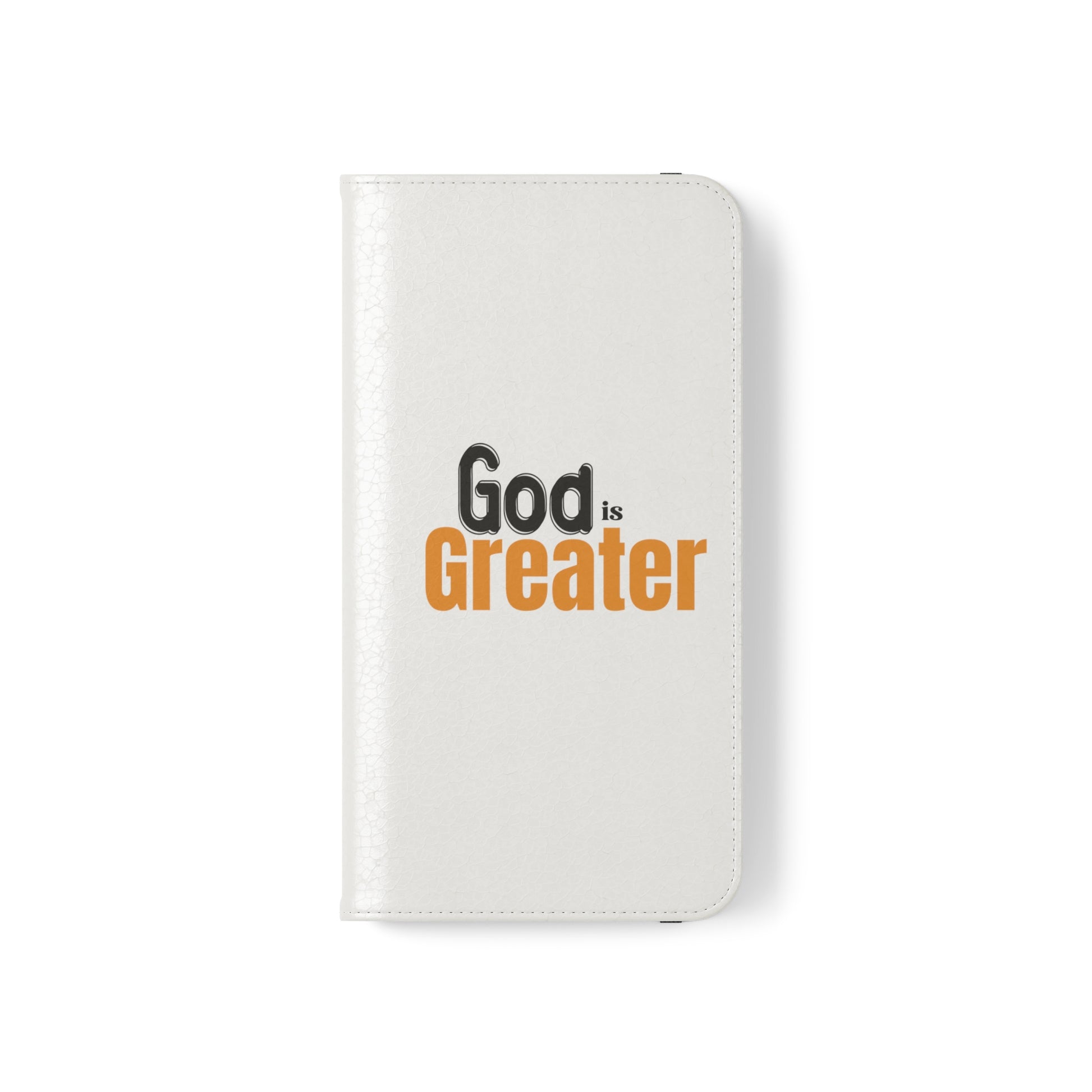 God Is Greater Christian Phone Flip Cases Printify