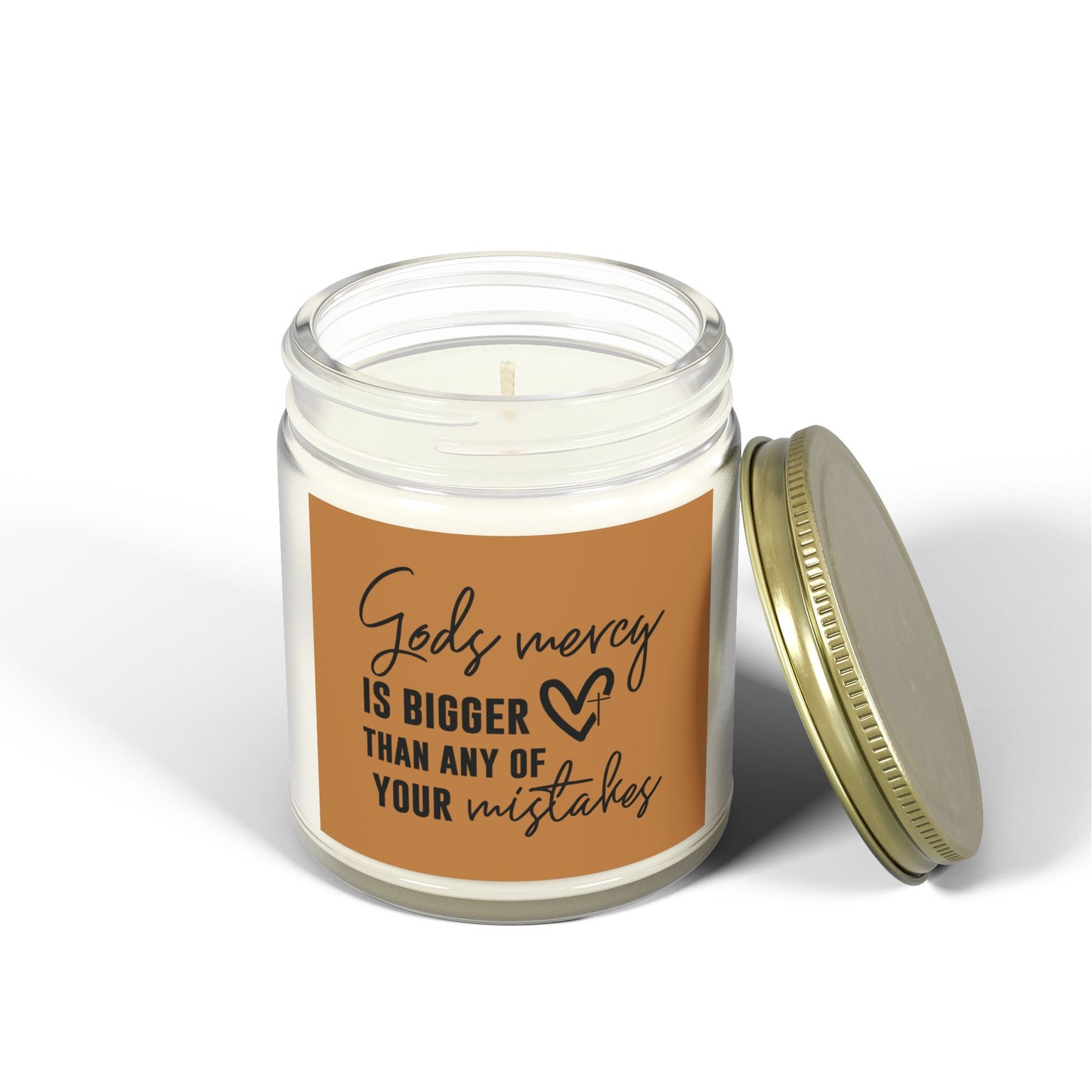 God's Mercy Is Bigger Than Any Of Your Mistakes Christian Scented Candle (4oz, 9oz)