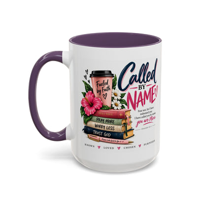 Called By Name Coffee Mug — Christian Inspirational Accent Mug (11/15oz)