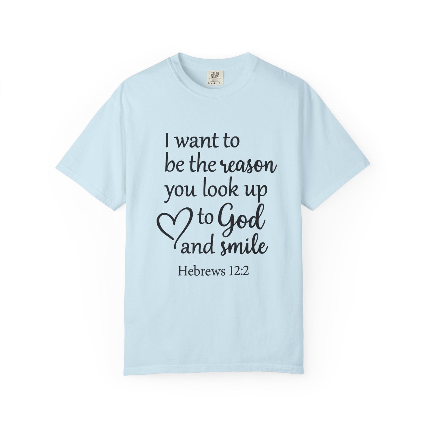 Inspirational Unisex T-Shirt -Smile, Faith-Based Apparel, Religious Gift, Christian Tee, Motivational Shirt, Everyday Wear